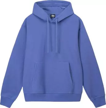 Худи Stussy Back Appliqu Hoodie 'Denim', синий