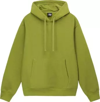 Худи Stussy Back Appliqu Hoodie 'Moss', зеленый
