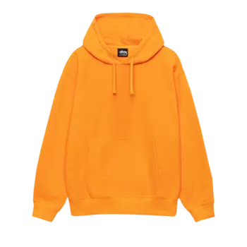 Худи Stussy Back Appliqu 'Tangerine', оранжевый