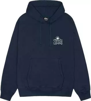 Худи Stussy Crown International 'Navy', синий