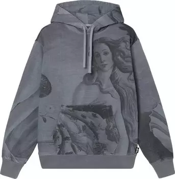 Худи Stussy Dyed Venus Hoodie 'Black', черный