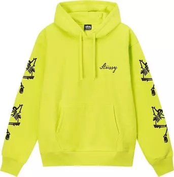 Худи Stussy Paradise Lost Hoodie 'Keylime', зеленый