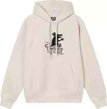 Худи Stussy Rat Hoodie 'Putty', кремовый