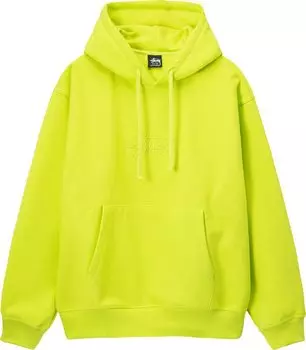 Худи Stussy Stock Logo Applique Hoodie 'Keylime', зеленый