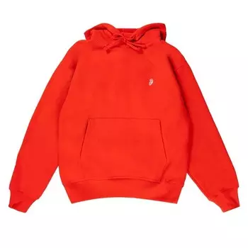 Худи Stussy Swirl Appliqu Hoodie, красный