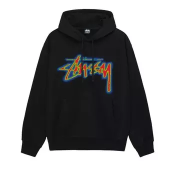 Худи Stussy Thermal Stock Hoodie, черный