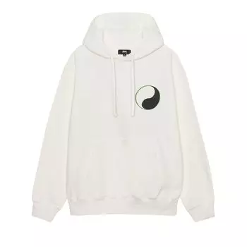 Худи Stussy x Our Legacy Drop Shadow, окрашенное в пигмент, цвет Натуральный