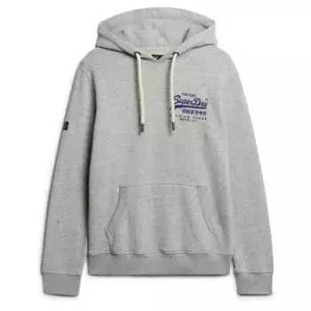 Худи Superdry Classic Vl Graphic, серый