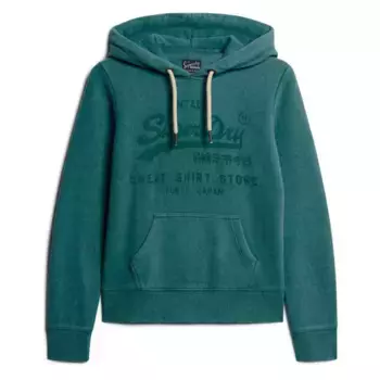 Худи Superdry Classic Vl Graphic, синий
