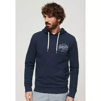 Худи Superdry Classic Vl Heritage Chest, синий