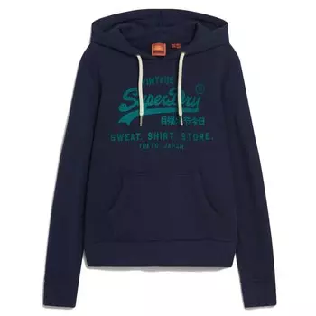 Худи Superdry Classic Vl Heritage, синий