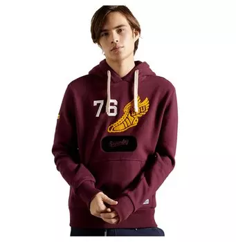 Худи Superdry Collegiate State, красный