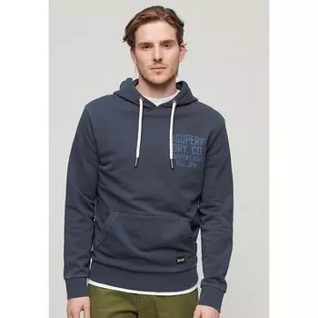 Худи Superdry Copper Label Chest, синий