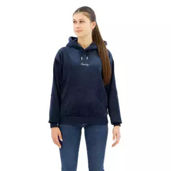 Худи Superdry Country Club Velour Loose, синий