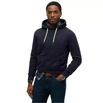 Худи Superdry Embossed Vl Graphic, синий