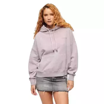 Худи Superdry Essential Logo, фиолетовый