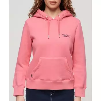 Худи Superdry Essential Logo, розовый