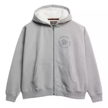 Худи Superdry Essential Logo, серый