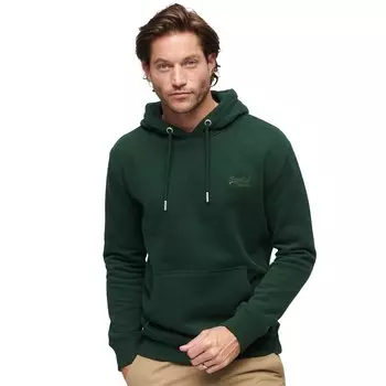 Худи Superdry Essential Logo, зеленый
