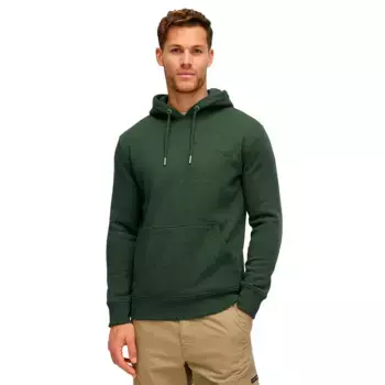 Худи Superdry Essential Logo, зеленый