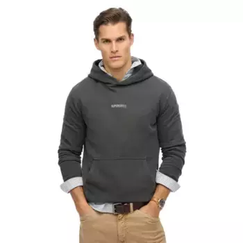 Худи Superdry Micro Logo, серый