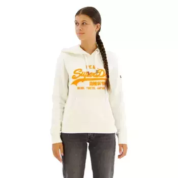 Худи Superdry Neon Vl Embroidered Graphic, белый