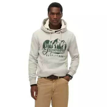 Худи Superdry Outfitters, бежевый