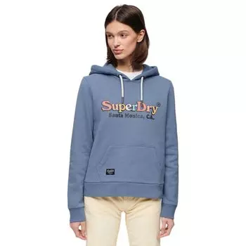 Худи Superdry Rainbow Logo Graphic, синий