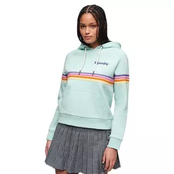 Худи Superdry Rainbow Logo, синий