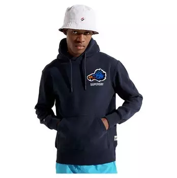 Худи Superdry Sport Modern Franchise, синий