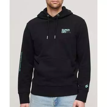 Худи Superdry Sportswear Logo Loose, черный