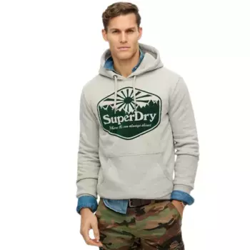 Худи Superdry Sun, серый