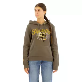 Худи Superdry Tattoo Script Graphic, коричневый