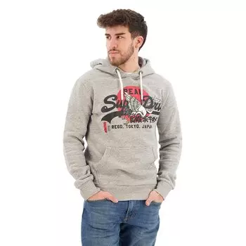 Худи Superdry Tokyo Vl, серый