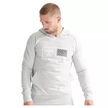 Худи Superdry Train Core, серый