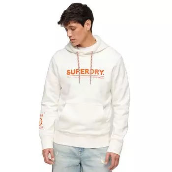 Худи Superdry Utility Sport Logo Loose, белый