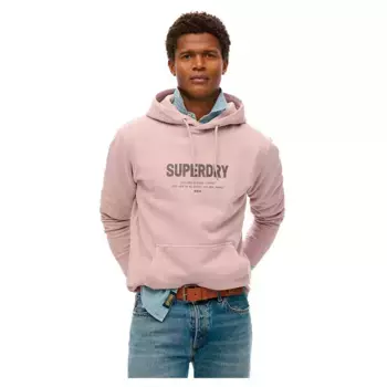 Худи Superdry Utility Sport, розовый