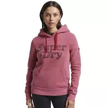 Худи Superdry Vintage Cooper Classic, розовый
