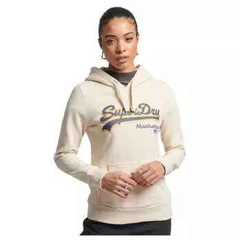 Худи Superdry Vintage Logo Borough, желтый