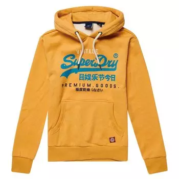 Худи Superdry Vintage Logo Tri, оранжевый