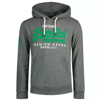 Худи Superdry Vintage Vl Classic Ub, серый