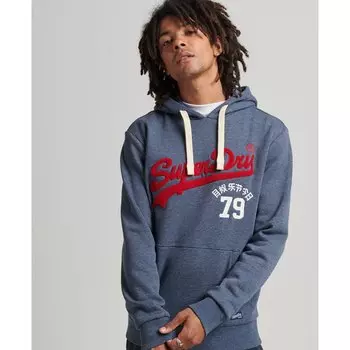 Худи Superdry Vintage Vl Interest, синий