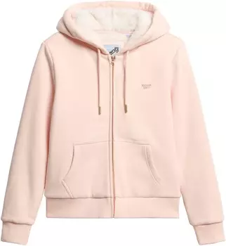Худи Superdry Zip-Up Hoodie, цвет Apricot
