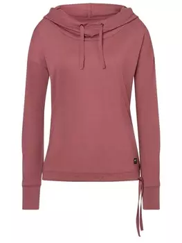 Худи supernatural Merino Longsleeve W FUNNEL, розовый