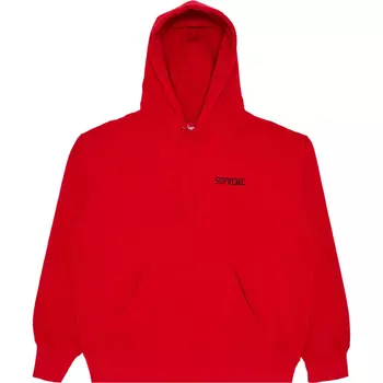 Худи Supreme Doggs Hooded, красный