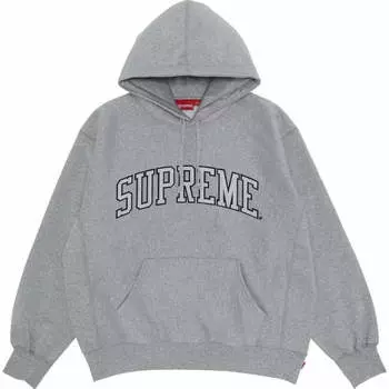 Худи Supreme Glitter Arc, серый