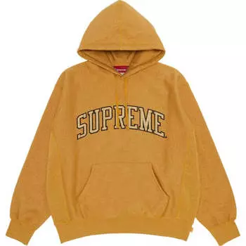 Худи Supreme Glitter Arc, золотой