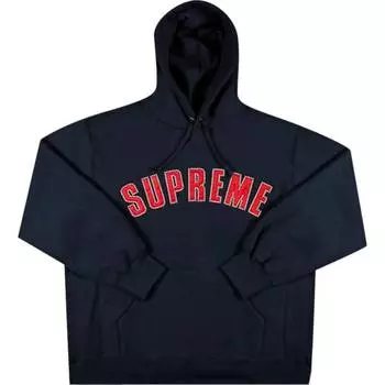 Худи Supreme Pearl Logo Hooded, темно-синий