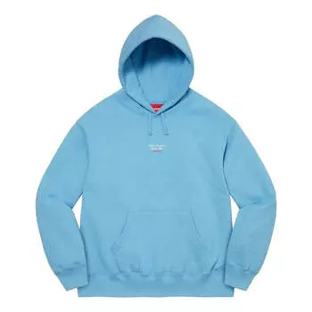 Худи Supreme World Famous Micro Hooded Sweatshirt 'Teal'