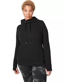 Худи Sweaty Betty Escape Luxe Fleece Hoodie, черный